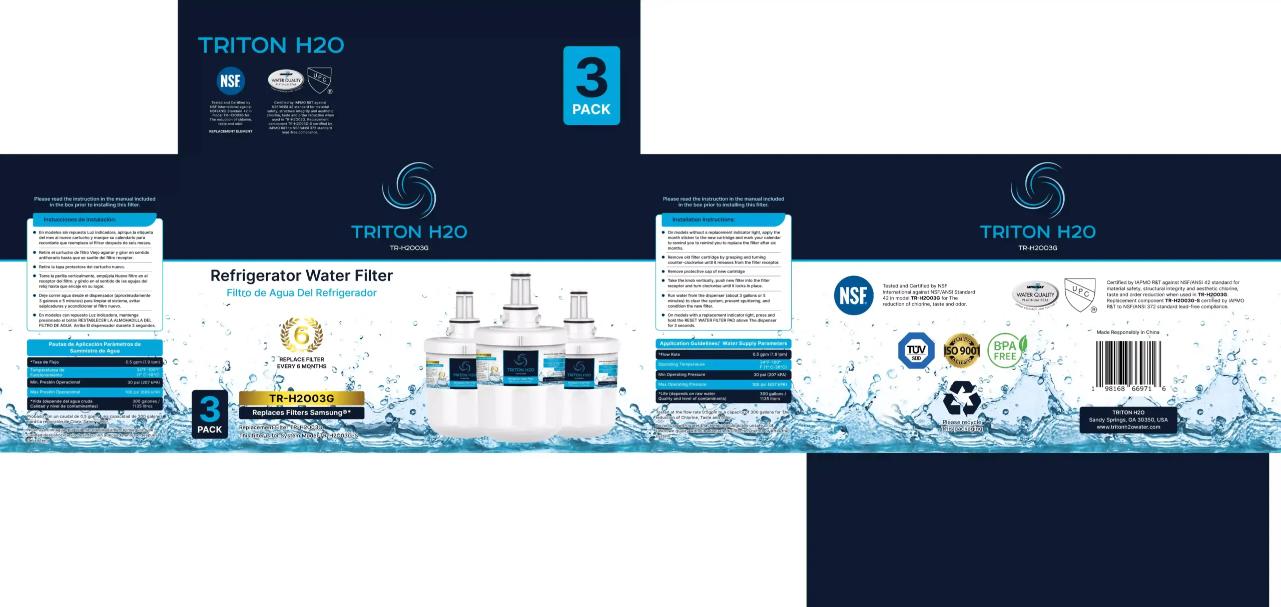 BOX 4-TRITON H2O-TR-H2O03G