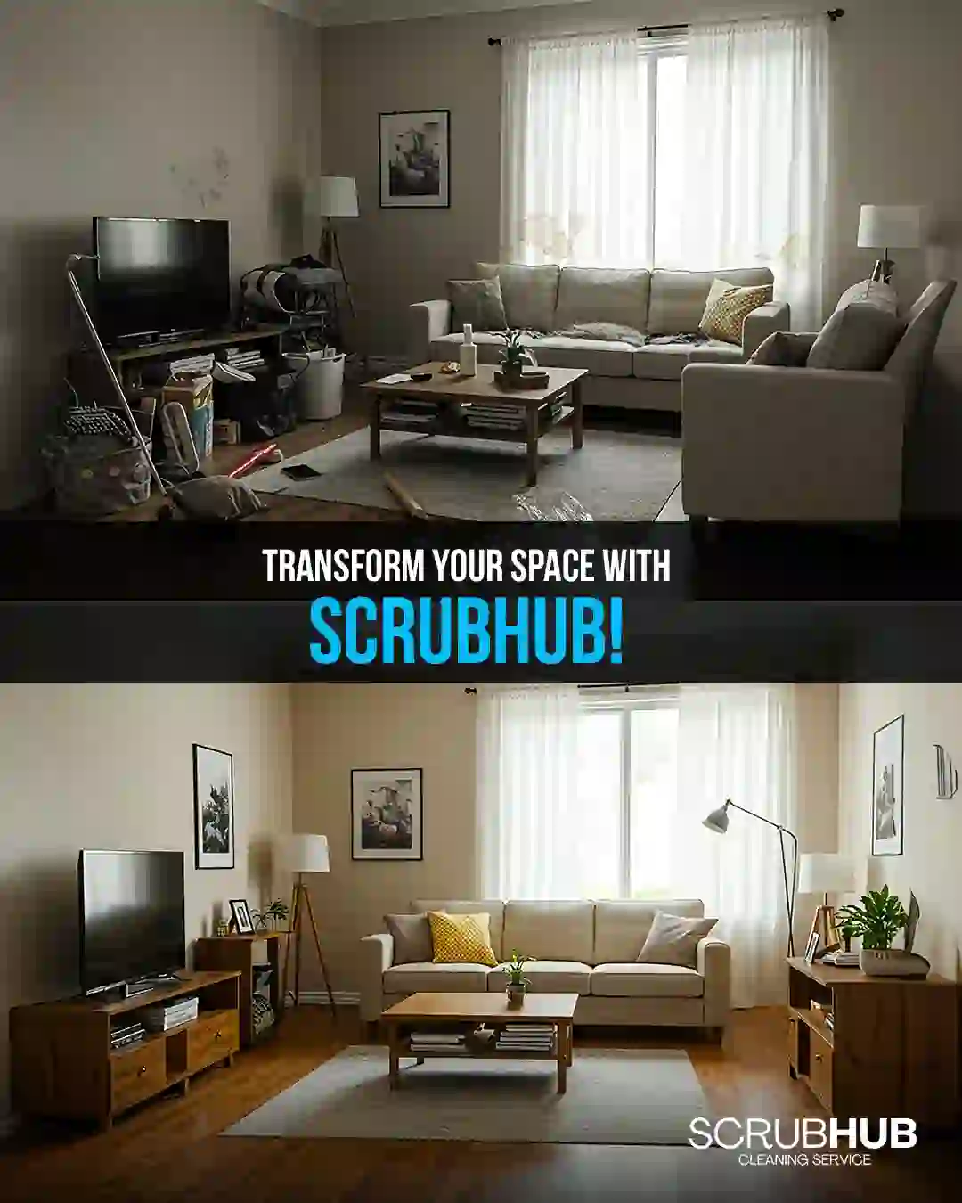Transform Your Space with ScrubHub! copy